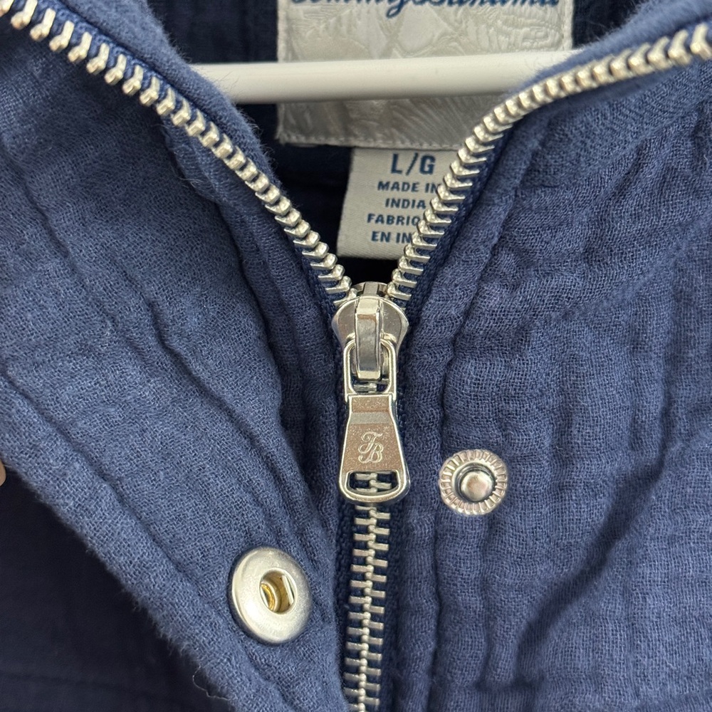 Tommy Bahama Navy Utility Jacket - Picture 6 of 6